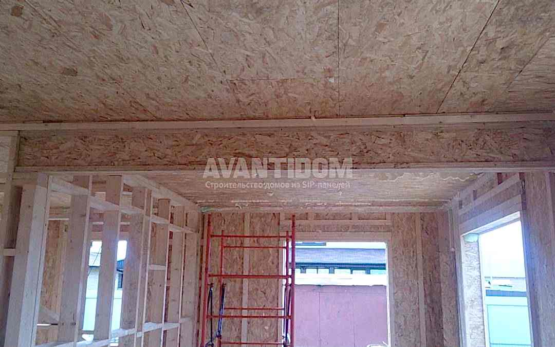 Строительство дома по технологии I-SIP п. Подсолнухи - 2 проект (5 часть)