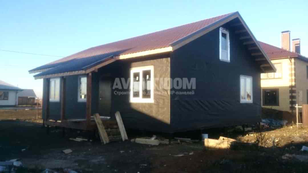 Строительство дома по технологии I-SIP п. Подсолнухи - 2 проект