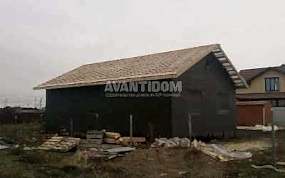 Строительство дома по технологии I-SIP п. Подсолнухи - 2 проект (7 часть)