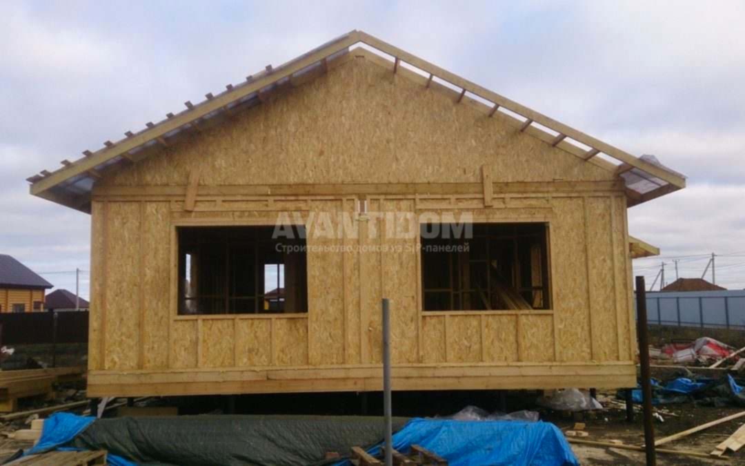 Строительство дома по технологии I-SIP п. Подсолнухи - 2 проект (6 часть)